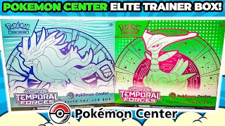 Pokemon Center Temporal Force Elite Trainer Box OPENING!