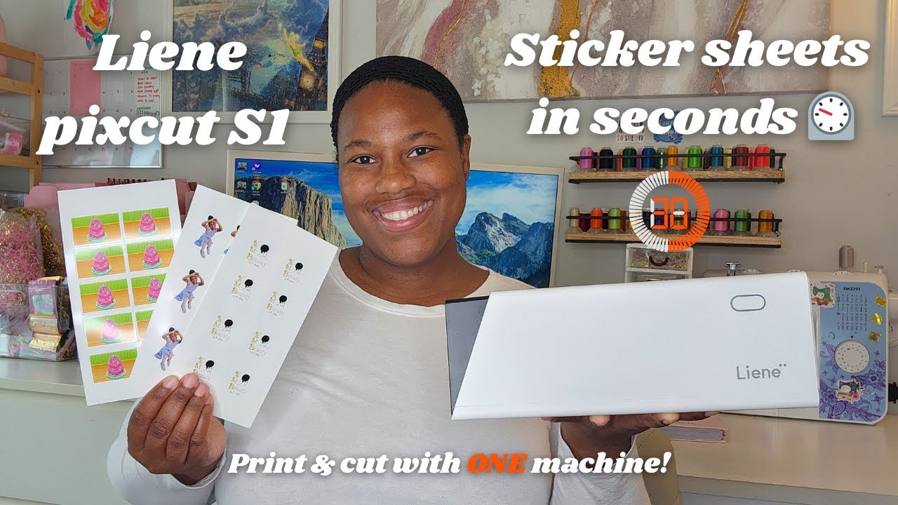 Думаю, каждому малому бизнесу это нужно! | Принтер и резак для наклеек Liene Pixcut S1 🖨