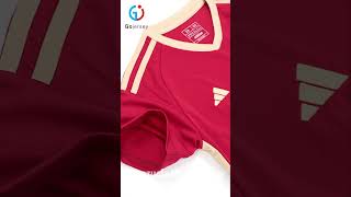 Venezuela's Copa América 2024 Home Jersey from Gojersey.  Ready for battle! Get yours now!