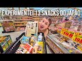 EXPERIMENTANDO 13 SNACKS DO JAPÃO // 🇯🇵🍡