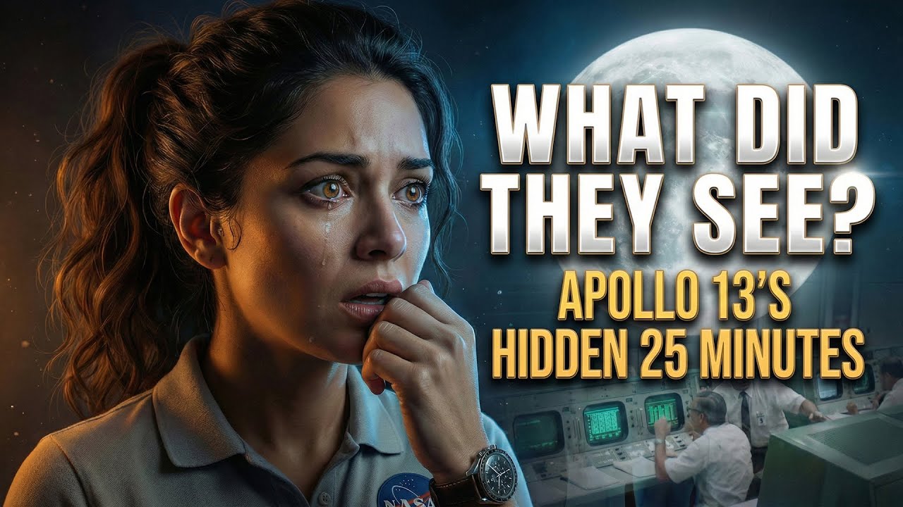 Нерассказанная история «Аполлона-13»: 25 минут, которые они стерли из памяти.