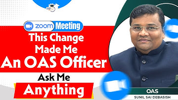 “From Aspirant to OAS Officer: The Change That Changed Everything | Sunil Sai Debasish”