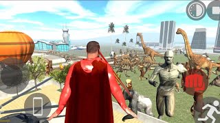 Superman vs zombie all monster || indian bike driving 3d game  screenshot 4