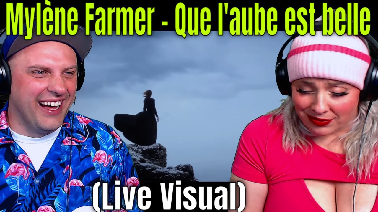 Mylène Farmer - Que l'aube est belle (Live Visual) RÉACTION | THE WOLF HUNTERZ REACTIONS