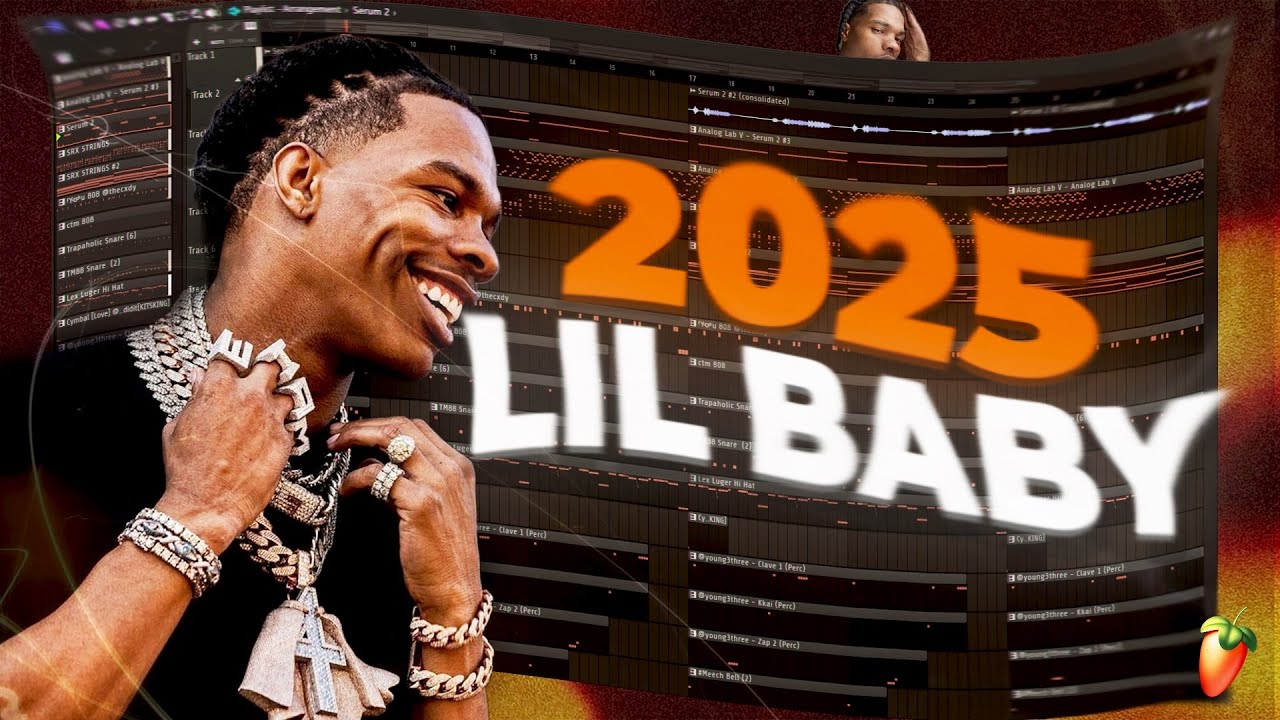 How to make New 2025 Lil Baby Beats | FL Studio Tutorial