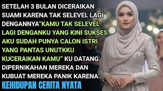 3 BULAN STELAH DICERAIKAN DIDEPAN PLAKOR DIANGGAP TK SELEVEL LAGI KUDATANGI PERNIKAHAN MEREKA DG....