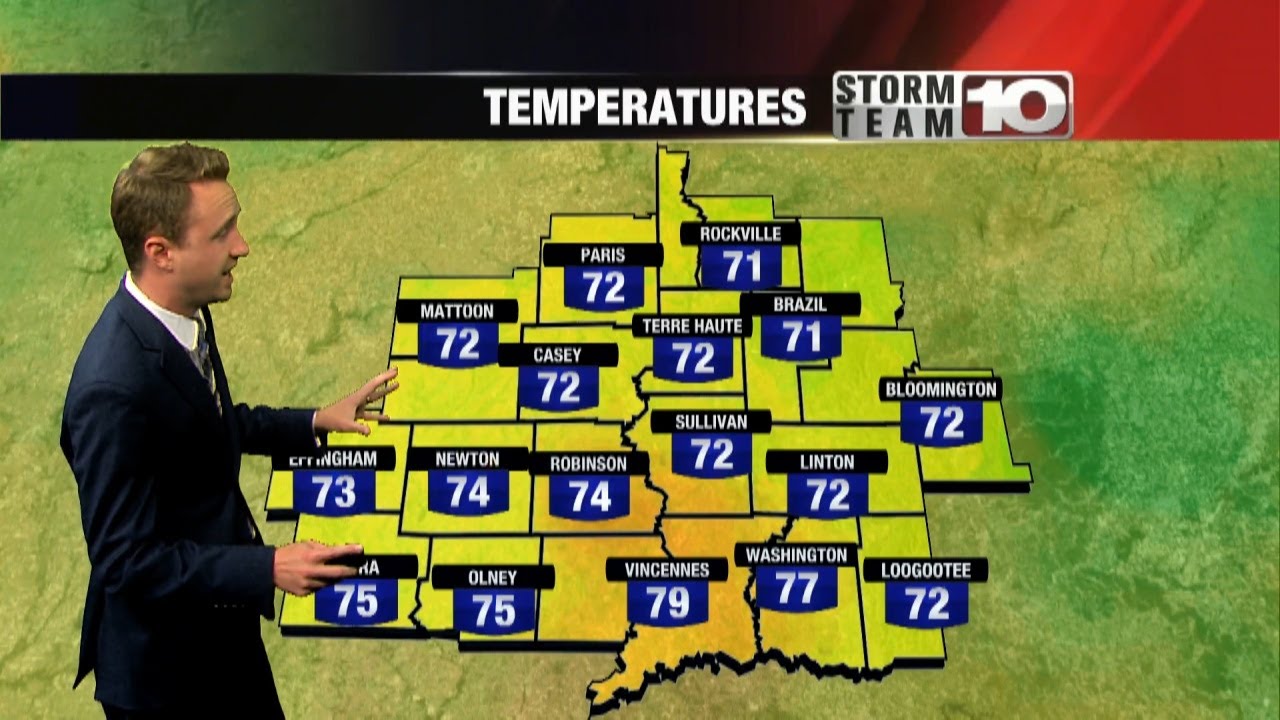One more warm day before a major cooldown this weekend! - YouTube