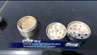 Celebrity Port St. Lucie high school student arrested for knife on campus Profile