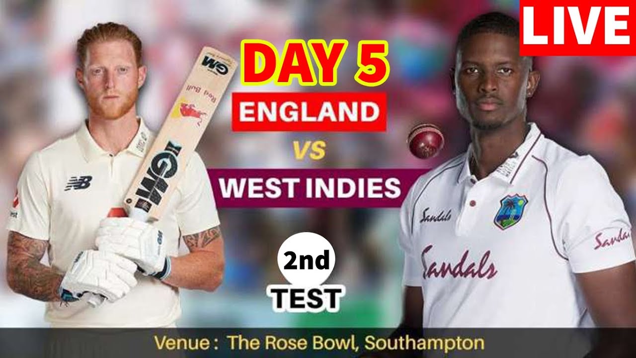 West Indies Vs England Live Cricket match 2nd Test match 2020 Eng Vs WI 