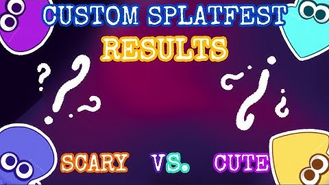 Scary vs. Cute Custom Splatfest Results 📣 | Tidal Flow Inkopolis Newscast ft. Splash Out