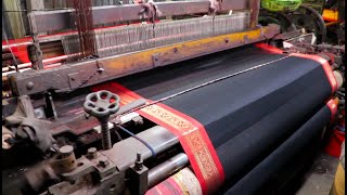 Saree Weaving in a Local Power Loom Factory