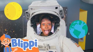 lets make a rocket blippi learn colors and science