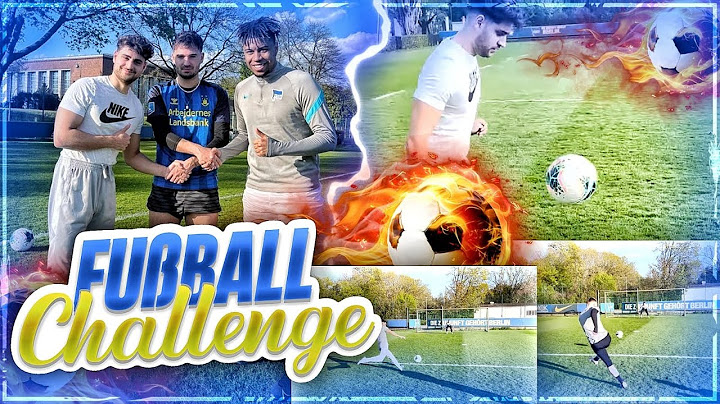 FUSSBALL CHALLENGE MIT SIDNEY, MARLON & BILAL!💥⚽️