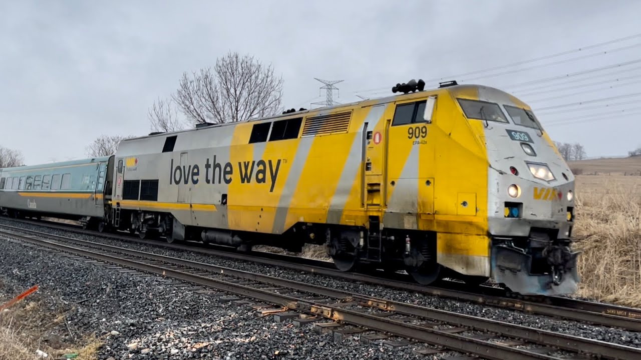 Via Rail Railfanning Kingston Sub 3/26/22