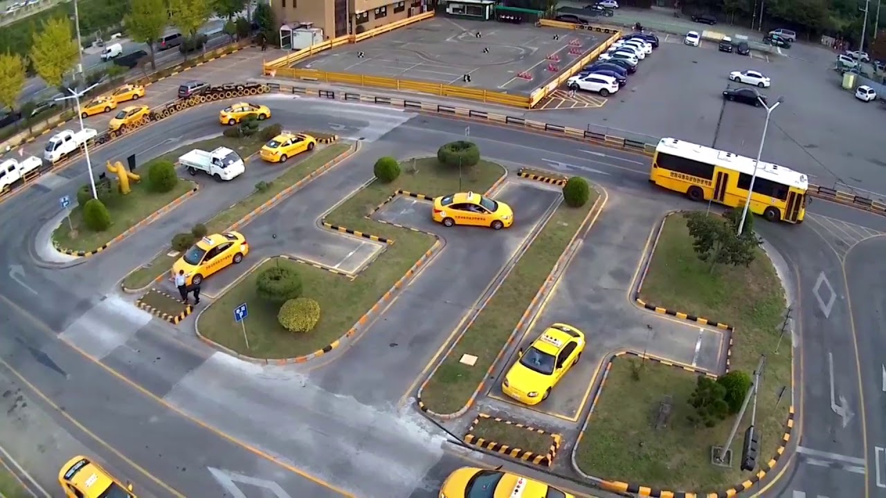 안양자동차학원 장내기능교육장