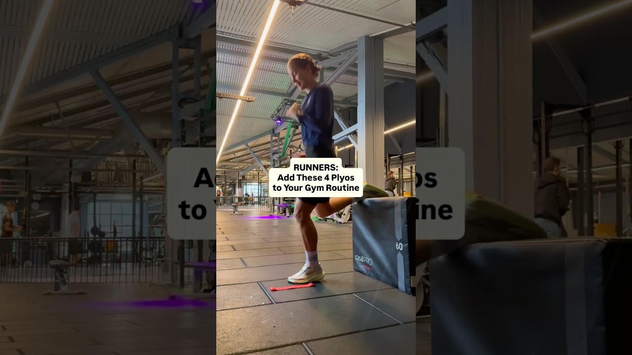 Run Faster & Stronger With These 4 Plyometric Exercises! 🧨 #runningtips