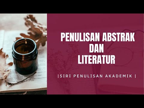 PENULISAN ABSTRAK DAN LITERATUR