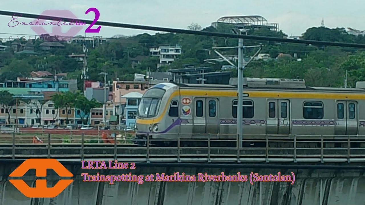 LRTA Line 2 Trainspotting @ Marikina Riverbanks & Santolan Area (Gabriel's Version) (02/15/2026)