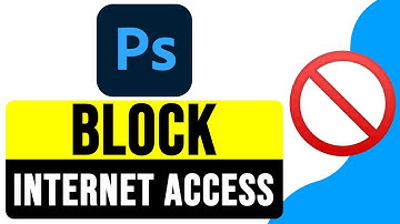 How to BLOCK INTERNET ACCESS for an APP or PHOTOSHOP 2025 | Disable Internet for Photoshop