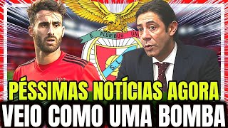 💥🔥JORNAL A BOLA! PÉSSIMAS NOTÍCIAS QUE SAIU AGORA! NOTICIAS DO BENFICA! NOTICIAS DO BENFICA HOJE
