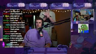 QTCinderella presses Ludwig over Andrew Tate *DELETED STREAM*