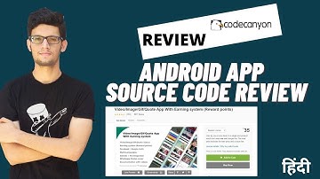 Android App Source Code Review - Codecanyon - Video Status App Source Code - Hindi