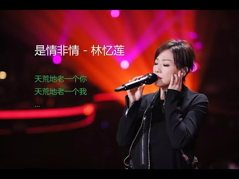 林忆莲 - 是情非情 (字幕版)