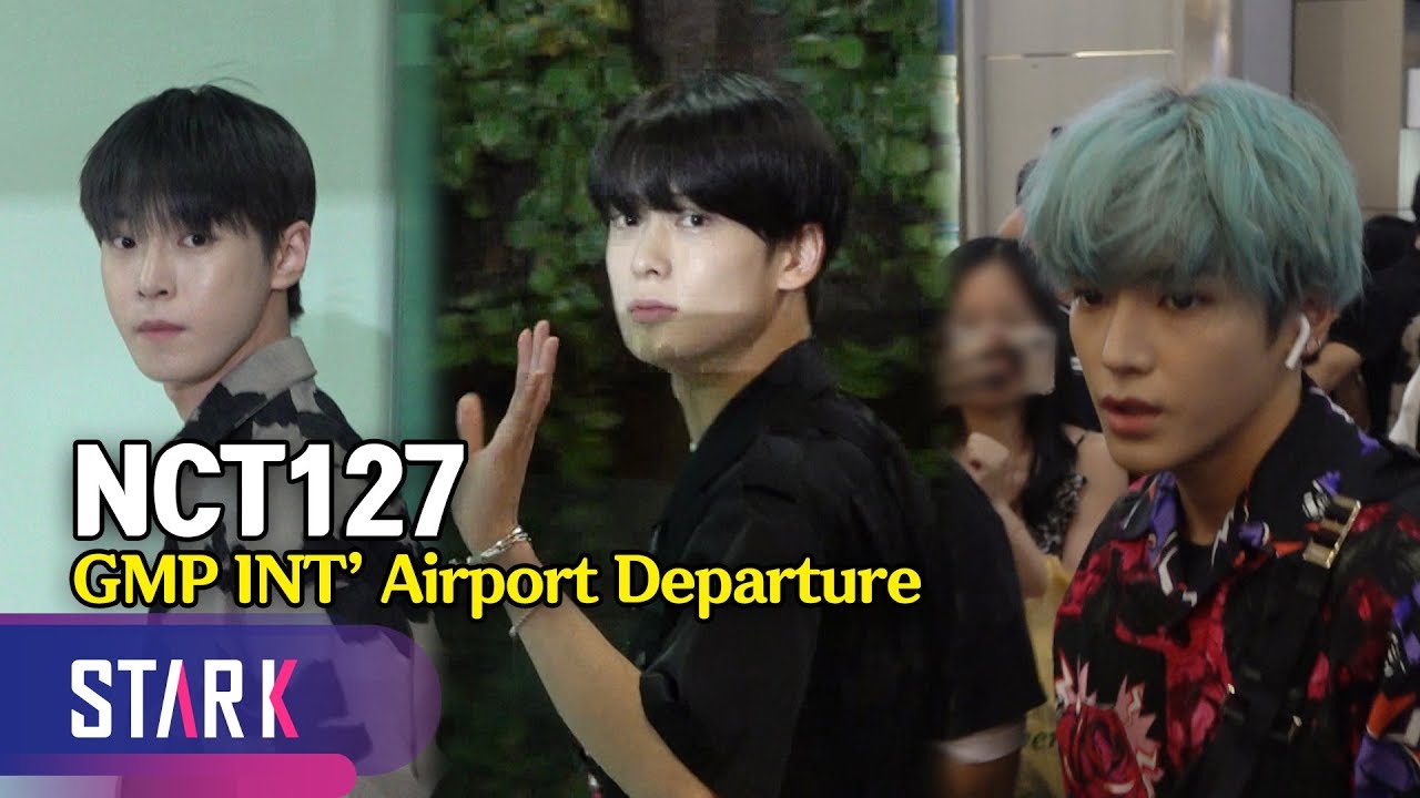 NCT127, 20190802_GMP INT' Airport Departure (NCT127, 무질서한 팬들로 인한 힘겨운 출국길)