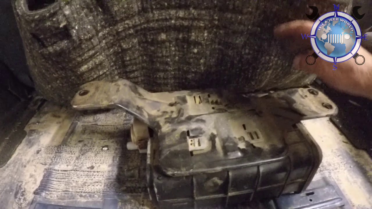 Jeep Wrangler JK / JKU Fuel Vapor (Evaporator) Canister Relocation It