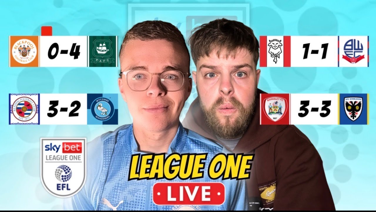 LNCOLN STILL 6 POINTS CLEAR, BLACKPOOL HAMMERED! | LEAGUE ONE LIVE