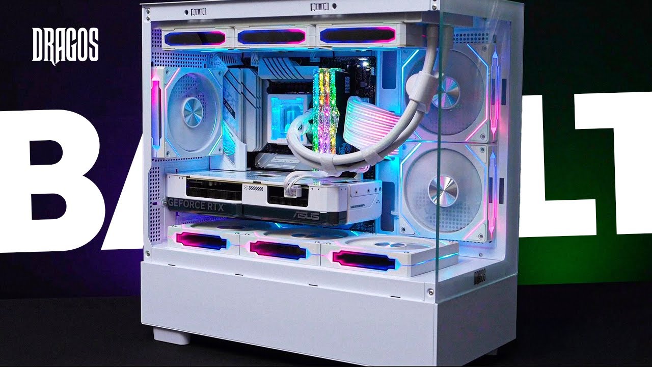 Dragos Basalt Pro 6x Argb Fan USB 3.0 600W 80+ Plus mATX Panoramik