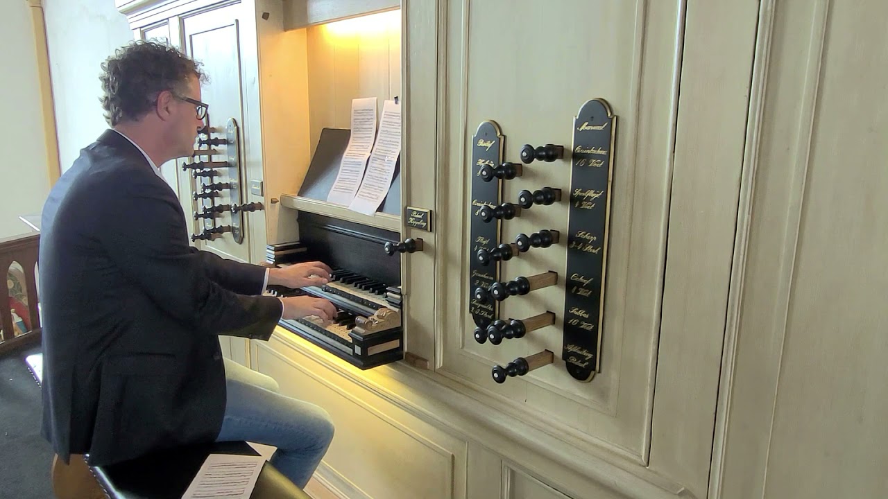 J.S. Bach, Trio super ´Allein Gott in der Höh' sei Ehr' , BWV 664, Bram Brandemann, orgel