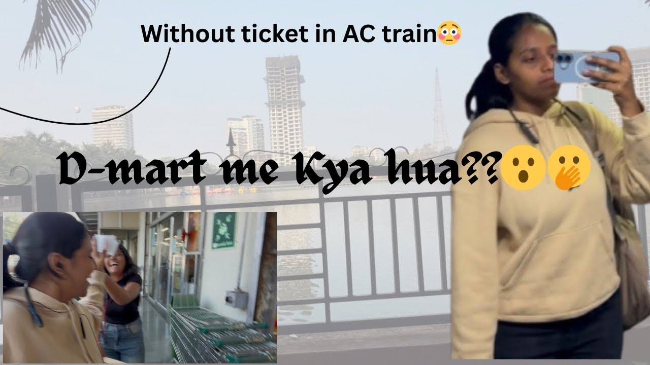 D-mart madhe kay kel😂 | fun | without ticket 😳😨