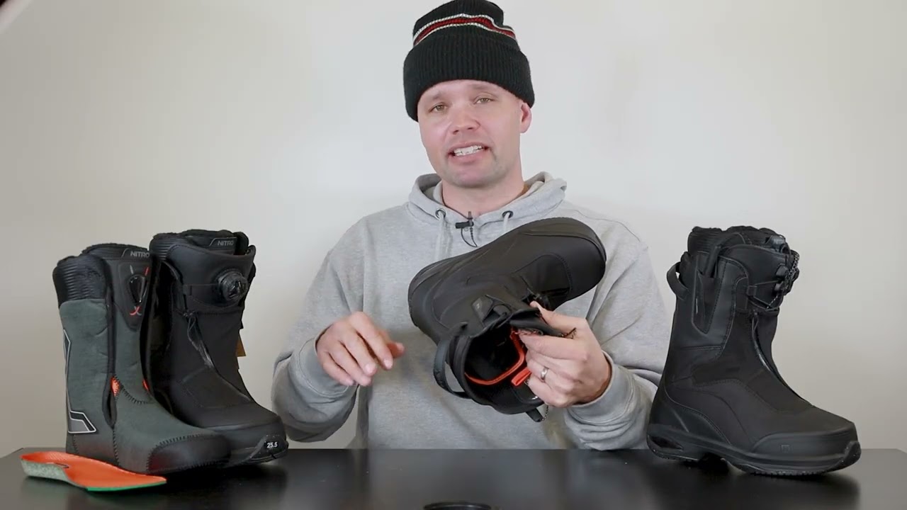Nitro Fate TLS Women's Snowboard Boots - Black