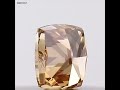 0.08ct | Natural Fancy Deep Orange-Brown | Cushion Shape Diamond | VS2 | WBD