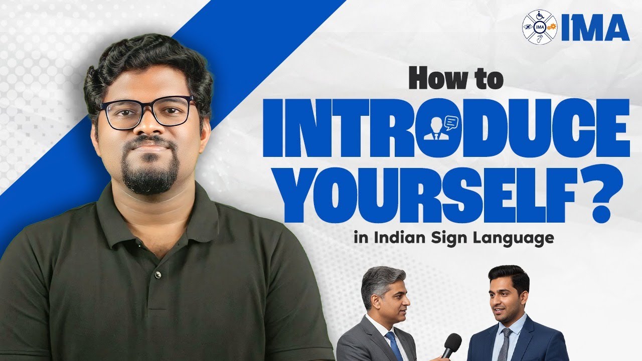 How to Introduce Yourself in an Interview | Deaf-Friendly Workshop in ...