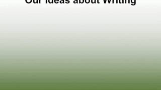 Module 3: The Growth Mindset: Writing, Thinking, and Learning