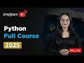 Python Full Course 2025 | Python Programming Tutorial For Beginners | Python Course | Simplilearn