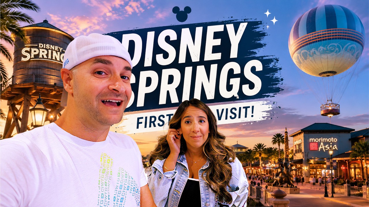 5AM Flight to Orlando! ✈️ Our Universal Vacation Begins + FIRST TIME at Disney Springs! | CIWTG