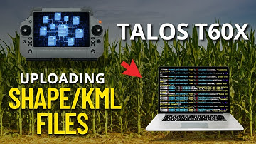 How To Import KML/Shapefiles to the Talos T60X