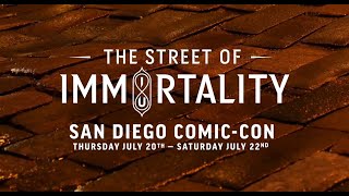 Interview with the Vampire - San Diego Comic-Con 2023 announcement. THE STREET OF IMMORTALITY