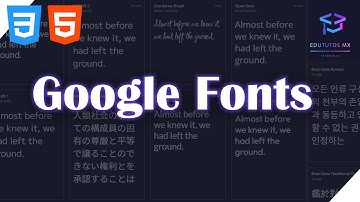 Cómo usar FUENTES de GOOGLE FONTS en CSS