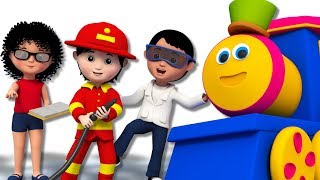 Things That People Do | Kids Song Playlist | Compilation | Shows For Kids by Bob The Train