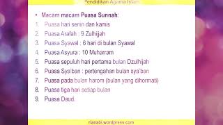 Macam Macam Puasa wajib dan Puasa Sunnah screenshot 5