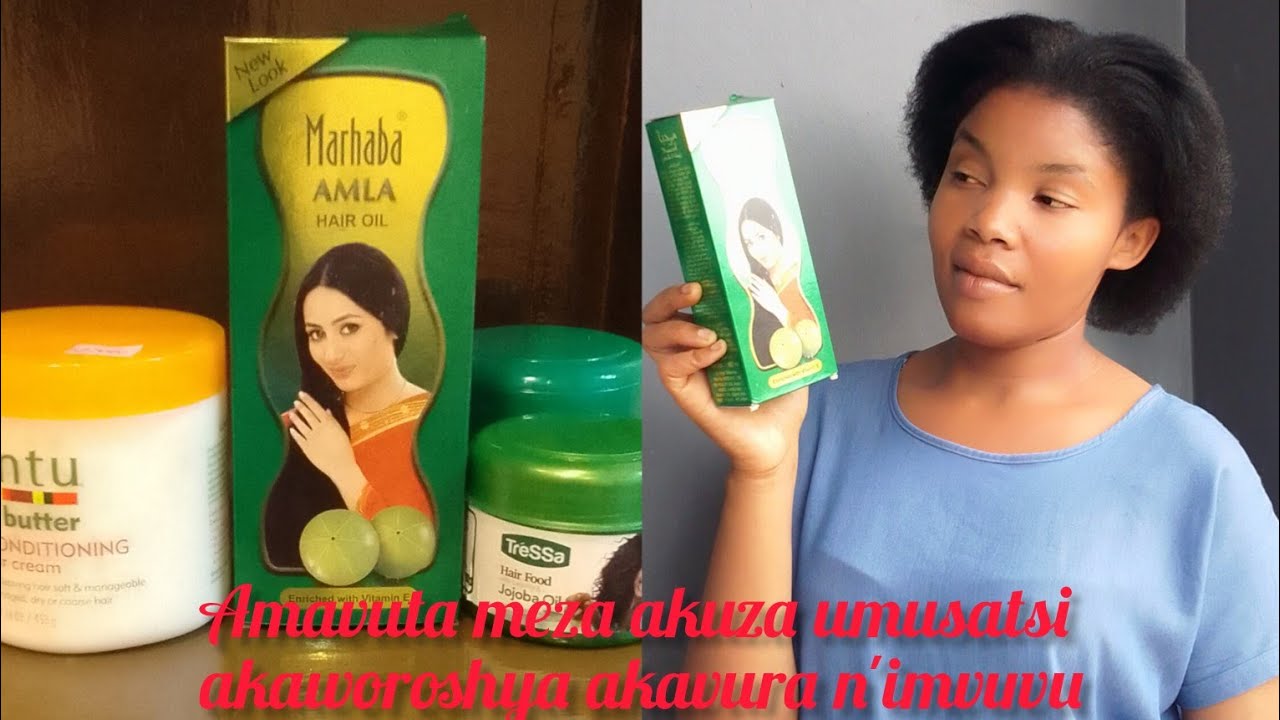 Amavuta meza yumusatsi ahendutse atuma woroha ntucike  Kandi akavura imvuvu