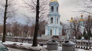 Завершен ремонт звонницы Никольского собора в Петербурге и немного истории ближайших зданий