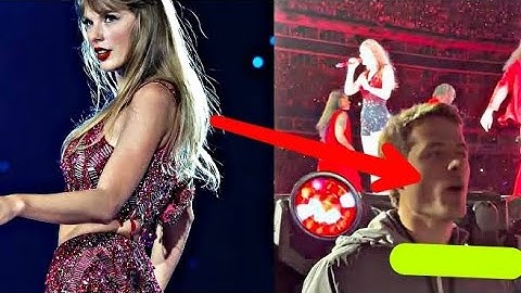 Eras Tour’ security guard who went viral for singing along to Taylor Swift is fired