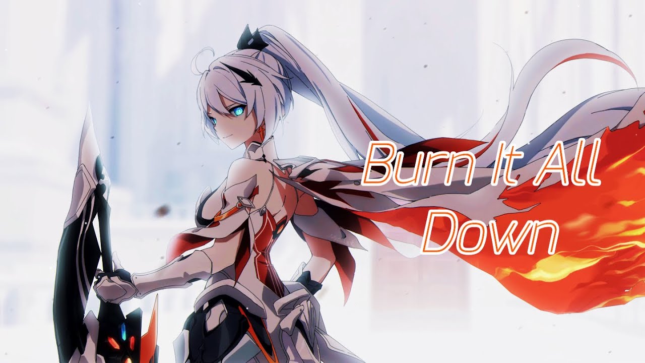 Nightcore - Burn It All Down | (lyrics)