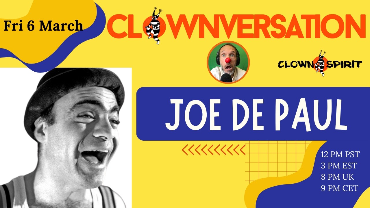 Clown-versation with JOE DE PAUL