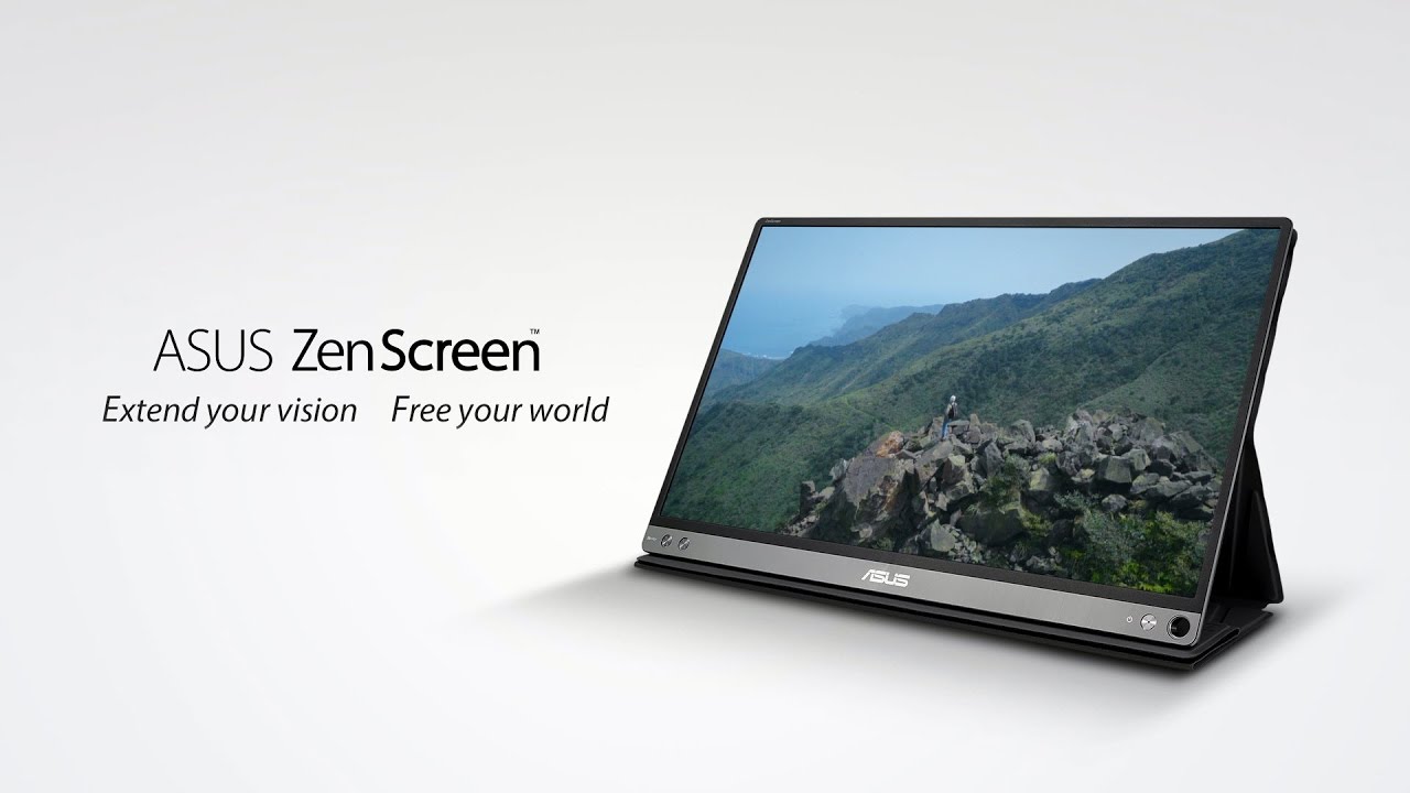 ASUS ZenScreen is the slickest USB monitor I've ever seen